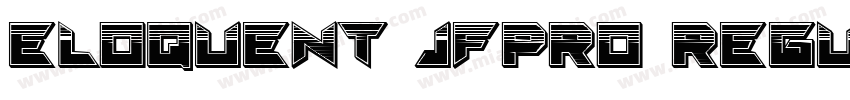 Eloquent JFPRo Regul字体转换